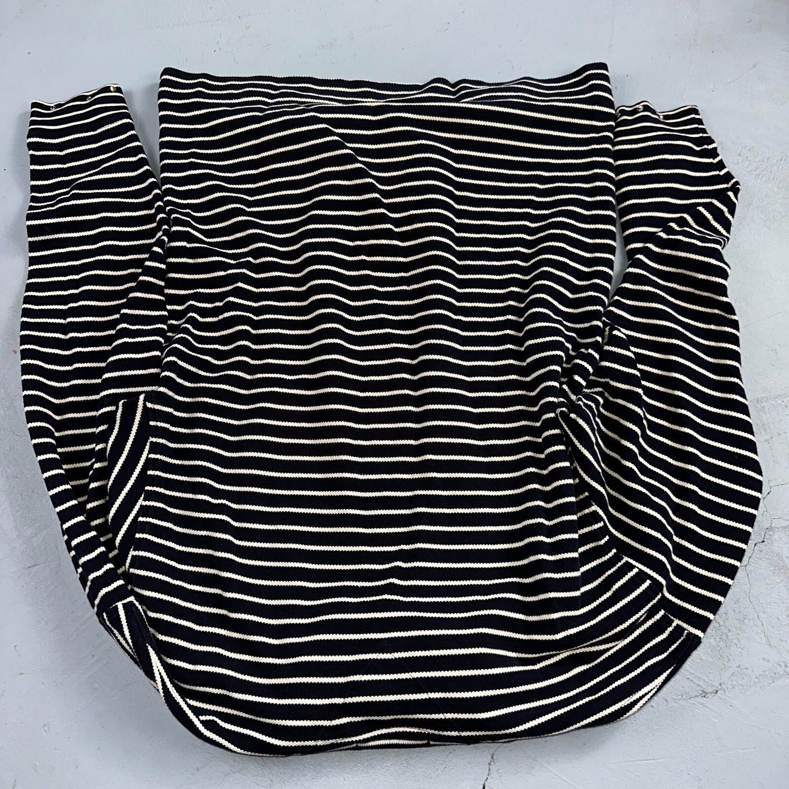 TOMMY HILFIGER Striped Turtleneck Long Sleeve XL Sparkles Added Custom VTG 90s