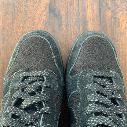 Nike Dunk Sky-Hi Essential Women's Sz 6 Black Suede Wedge Gum Sole 644877-006