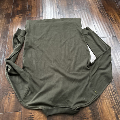 Vtg 90s Polo Ralph Lauren Mens T-Shirt Long Sleeve Green Sz Medium Made in USA