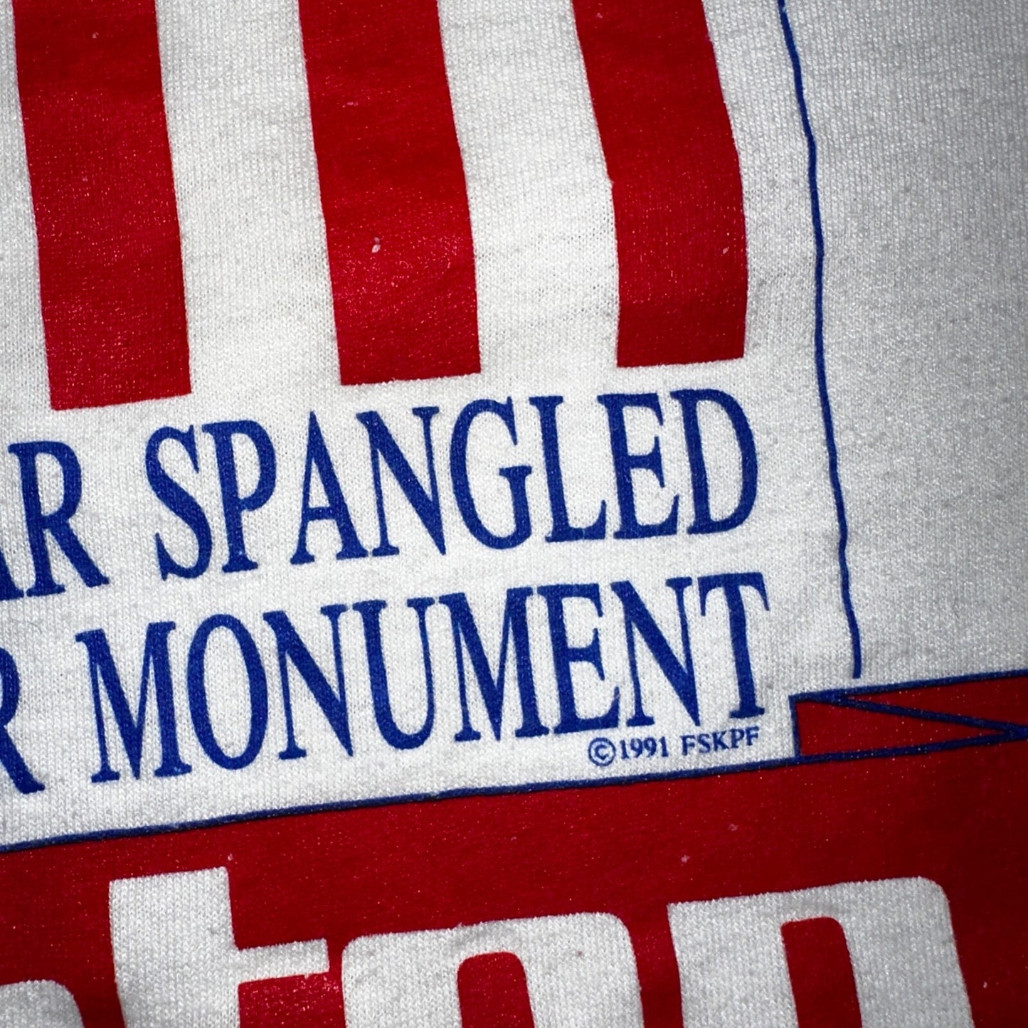 Lipton Tea VTG T Shirt USA Screen Stars America Banner Americana Pop Culture