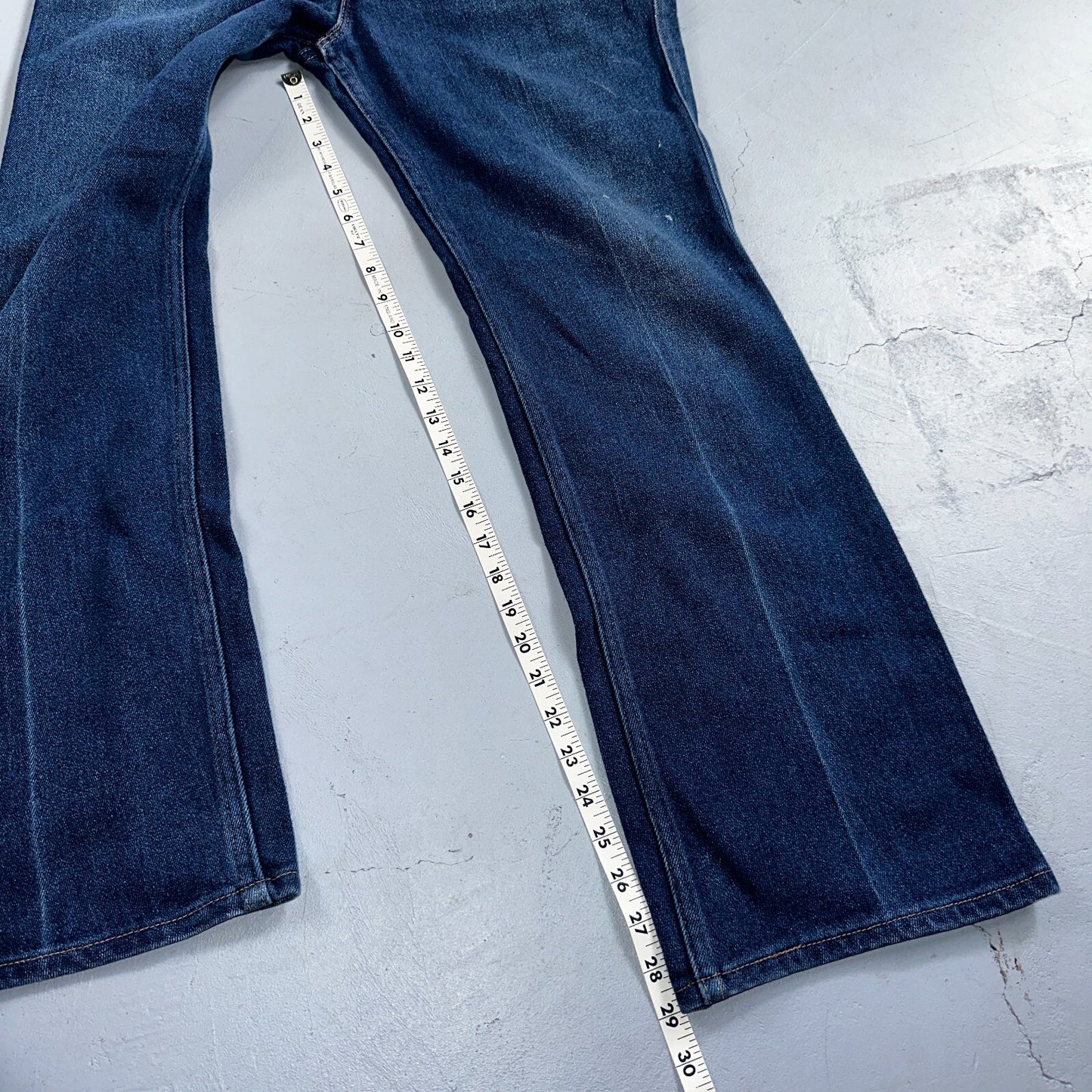 Levis 517 Vintage 90s USA Orange Tab Bootcut Flare Blue Jeans 38x31 Act 36x29