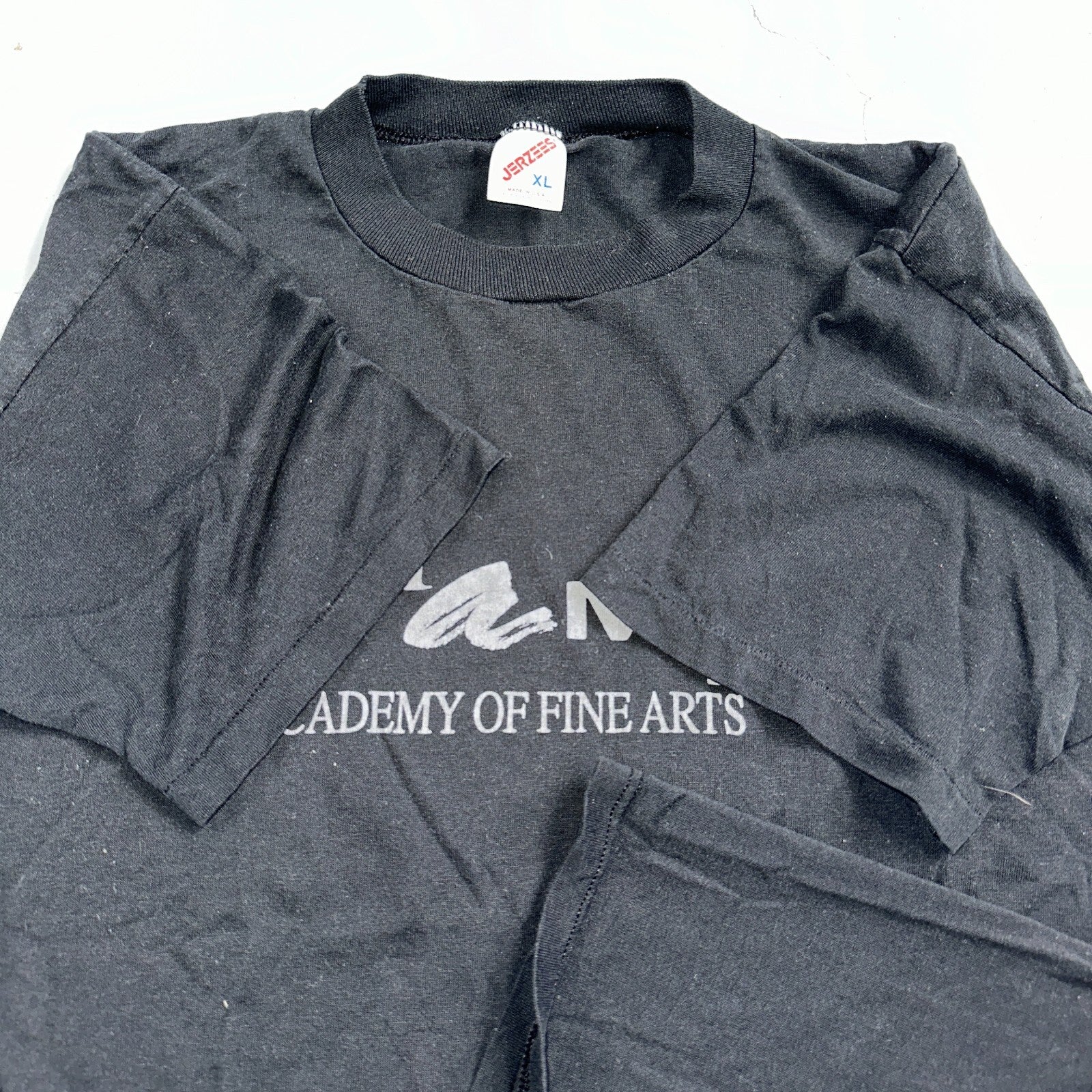 Phame Academy of Fine Arts VTG T Shirt Phantom Opera 90s Jerzees XL Black Music