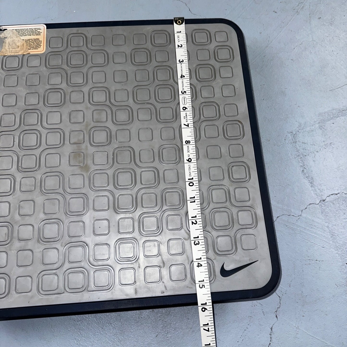 Nike Vintage Balance Board Rocker Yoga Gym Y2K 90s Rare Swoosh Sports Promo