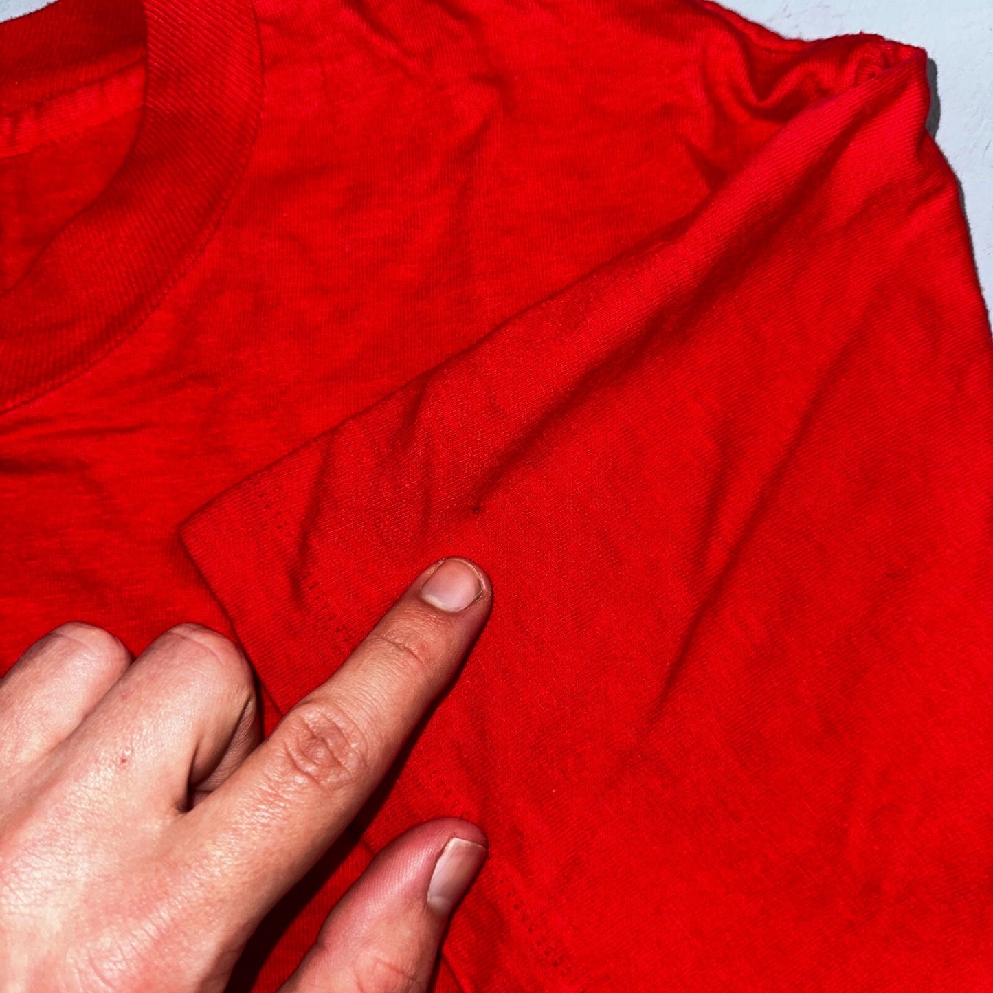 Eagles USA Hanes 1970s VTG T Shirt 70s Red Graphic Single Stitch Band Rock Large