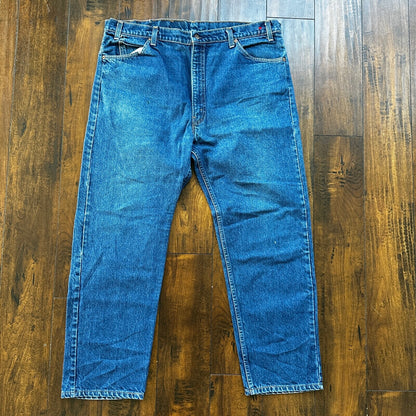 VTG Levis 505 Jeans 42x30 Orange Tab 90s 80s Made in USA 501 Tag Act 40x28