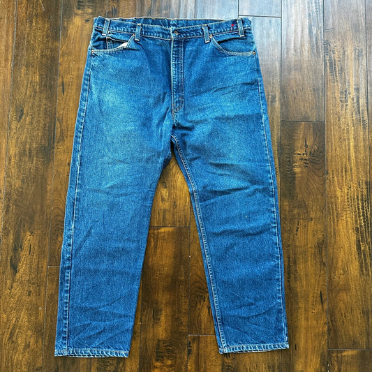 VTG Levis 505 Jeans 42x30 Orange Tab 90s 80s Made in USA 501 Tag Act 40x28