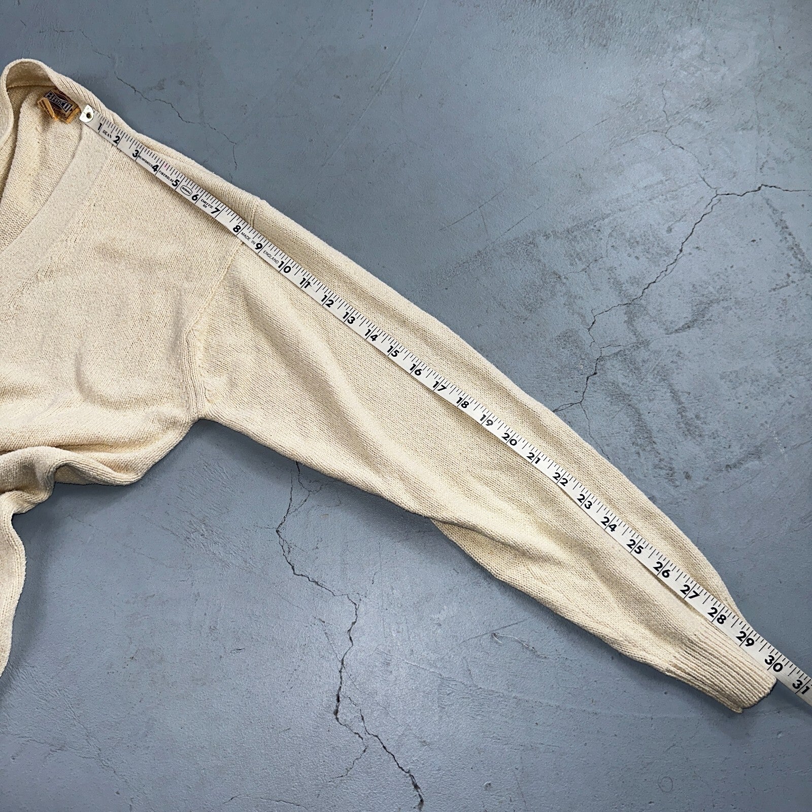 VTG Basco Silk Rare All American Sportswear Men's Sweater Size M Cardigan 90s