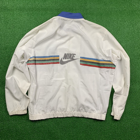 1988 Vintage Nike Windbreaker Olympics Jacket 90s Running Track South Korea Rare