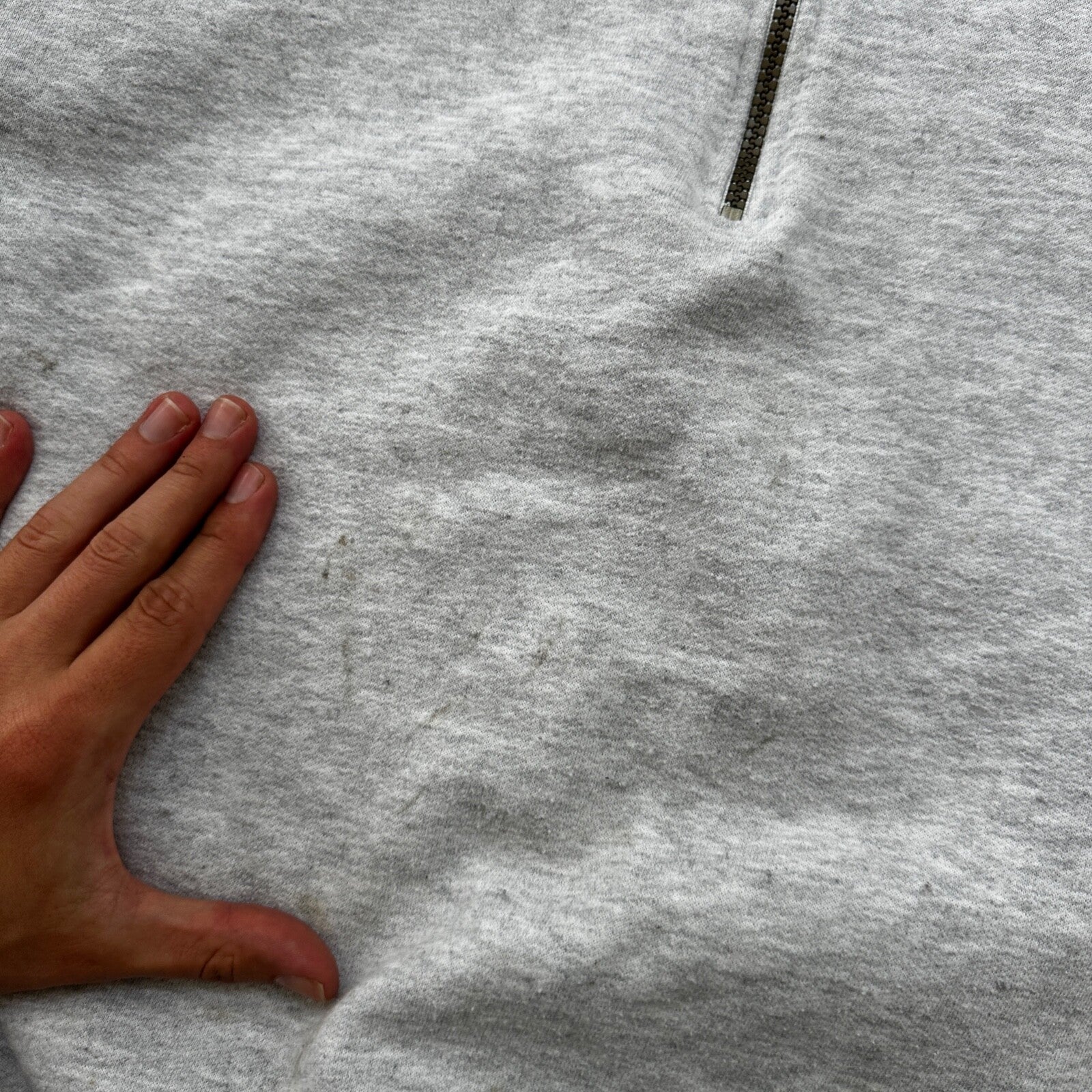 Roadster VTG Y2K Sweatshirt Quarter Zip Oregon Hot Rod Cars Racing Nascar Salem