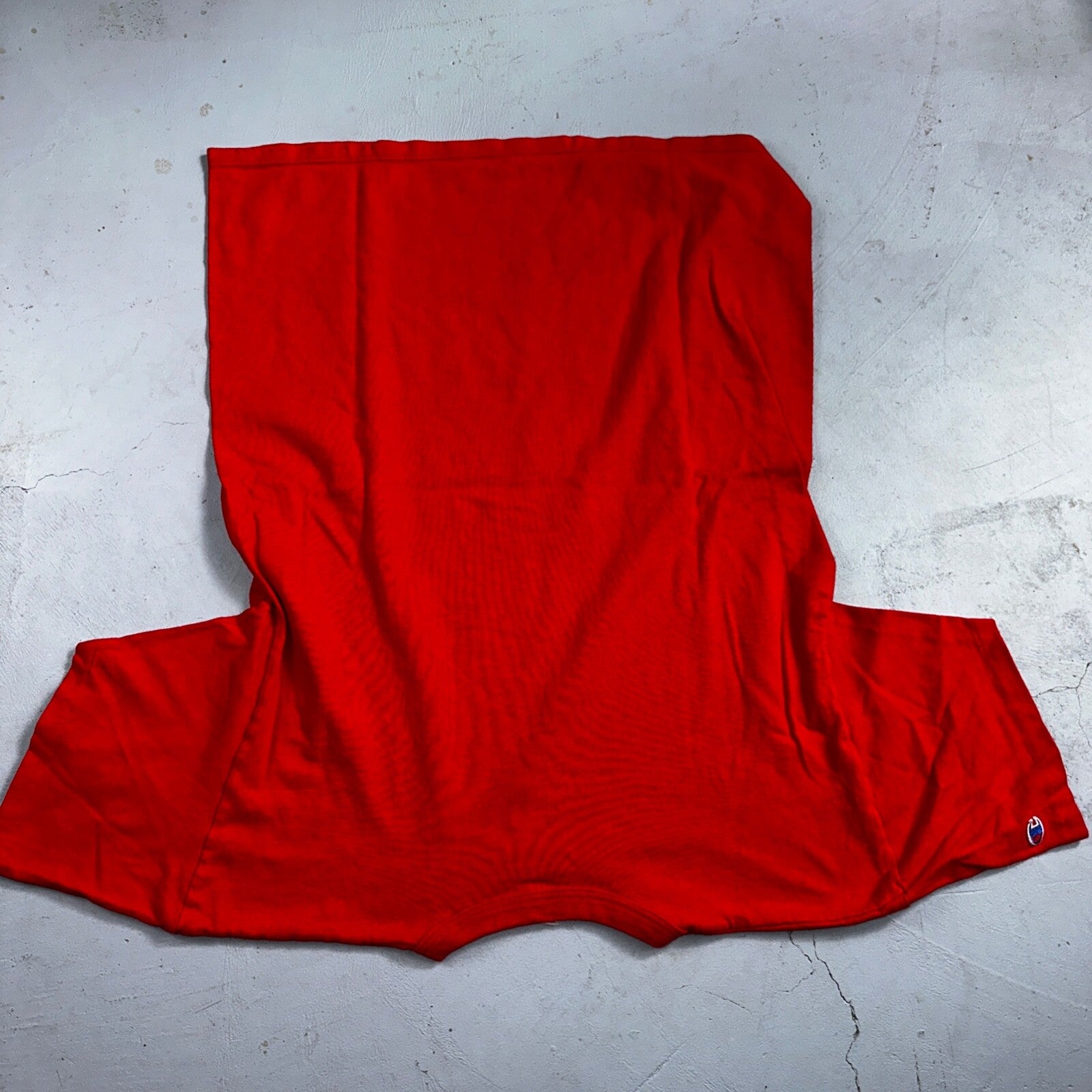 Champion USA Blank 1980s VTG T Shirt 80s Gym Basic Sports Track Simple Rare XL