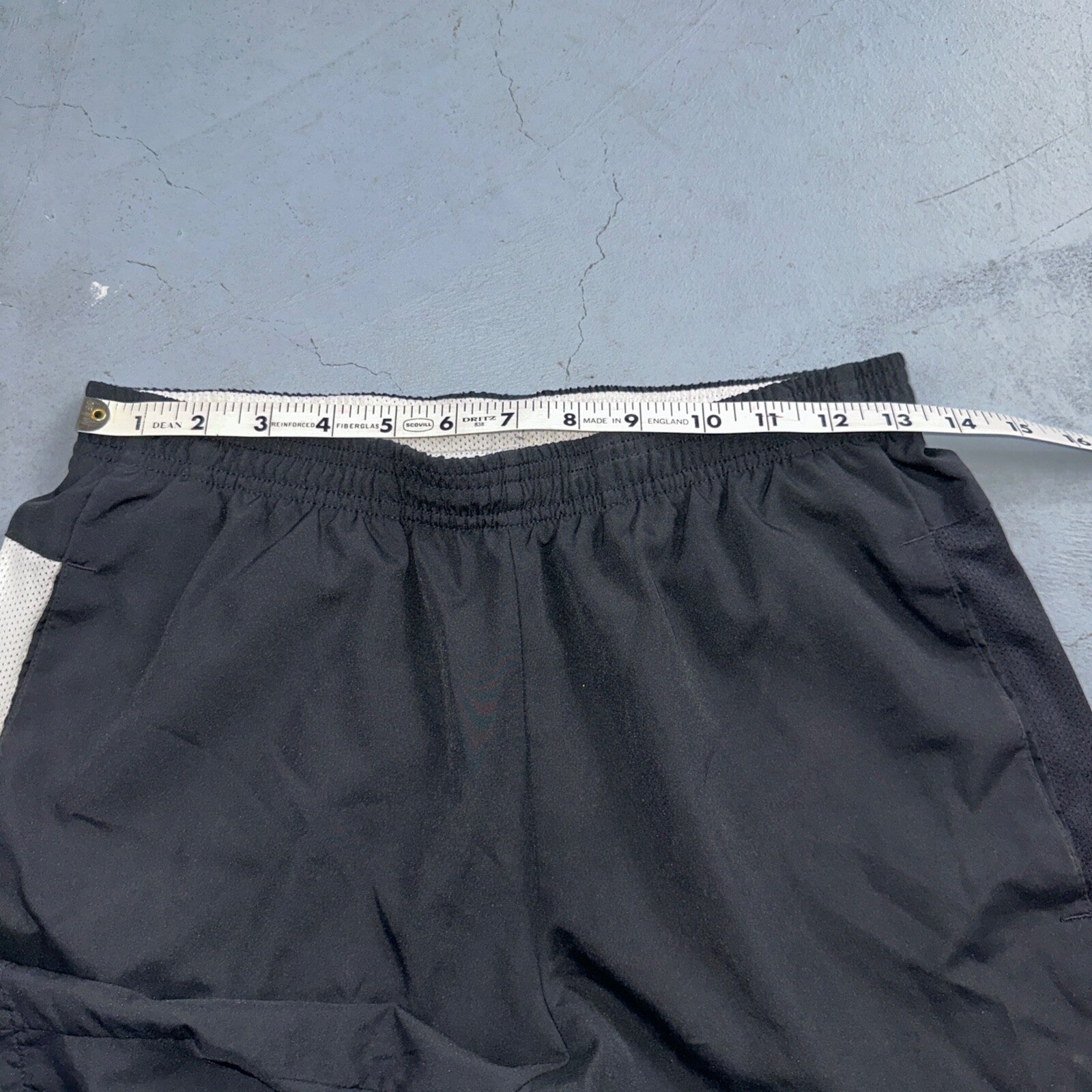 Nike Mens Athletic Gym TNNS Muscle Shorts Dri Fit Black Gym Sports Small