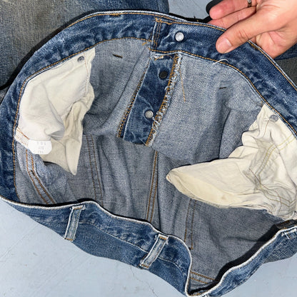 Levis 501 Vintage 70s SS Redline Selvedge USA XX Jeans Med Wash 48x30 Act 43x26