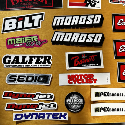 Sticker Lot Of 50! Racing Decal LSFEST NHRA Hotrod Offroad UTV Nascar Motorcycle