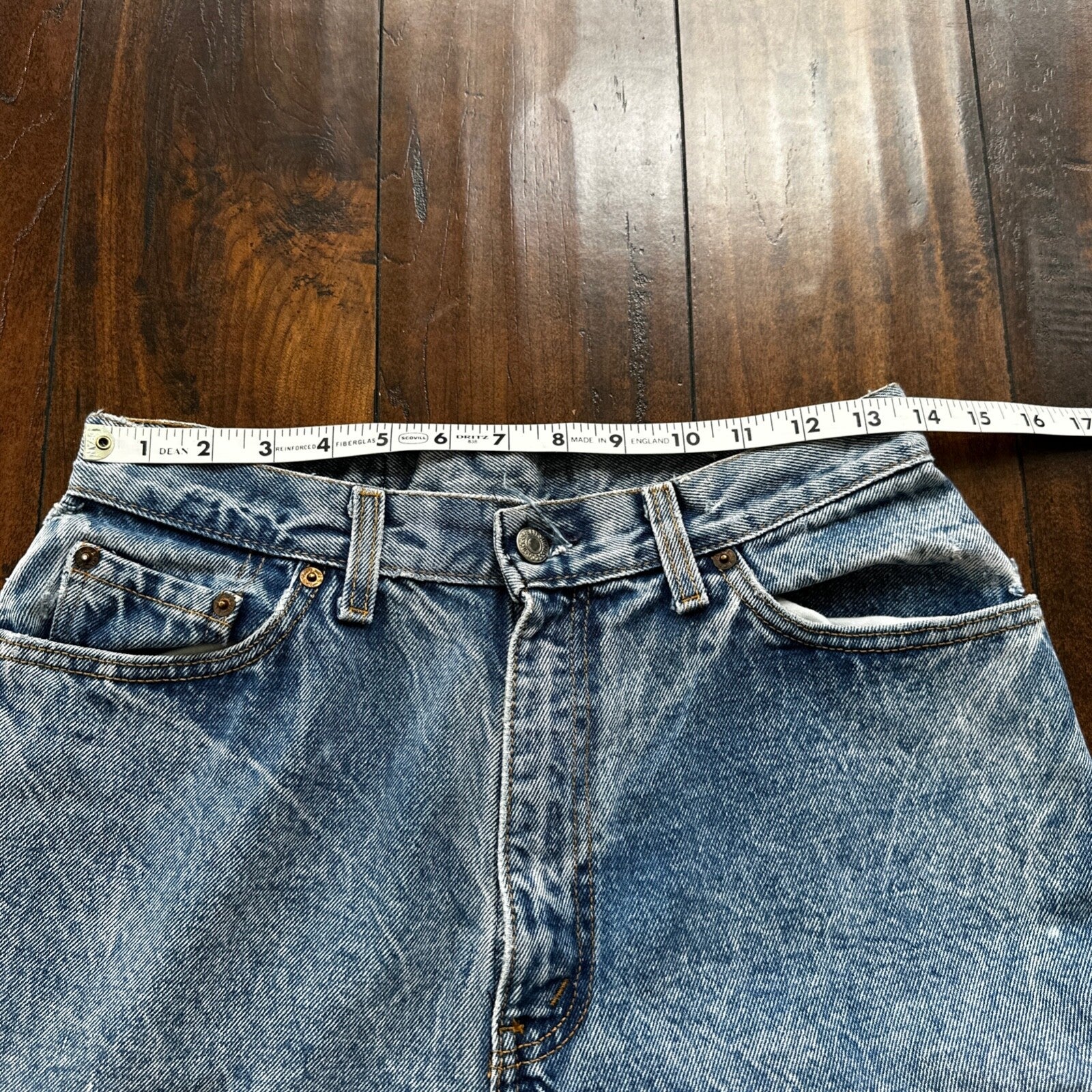 VTG Levis 1980s Womens Jeans 17505 High Rise Blue 27x28 80s 501 505 13 USA