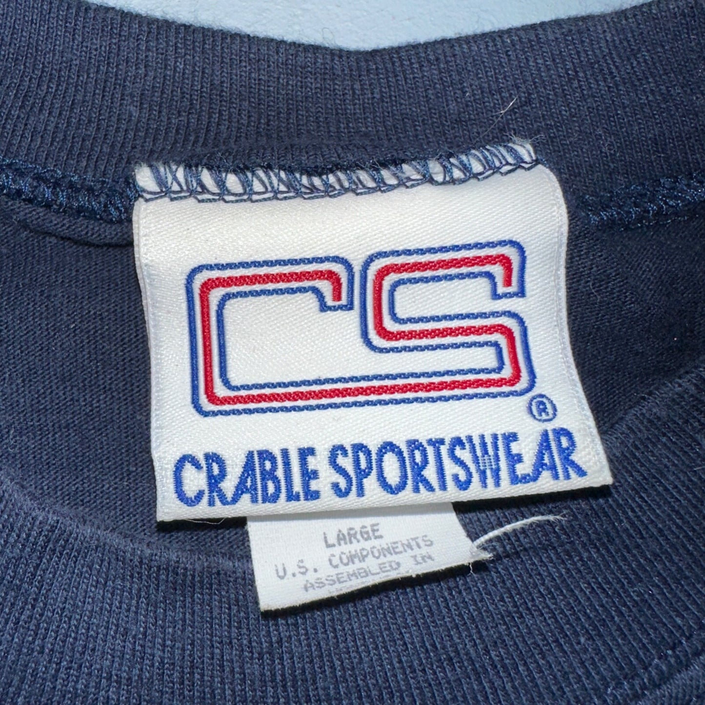 Seattle Mariners Crable Sportswear VTG T Shirt MLB Baseball 90s Single Stitch