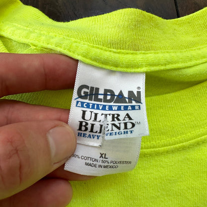 Cats XL Highlighter Vintage T Shirt Y2K Gildan Cute Animals Love Hipster Yarn