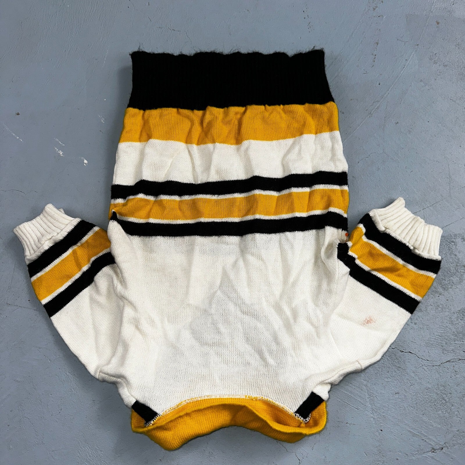 Vintage 1960s 60s College High School Cheerleader Sweater Stacey L Rockabilly