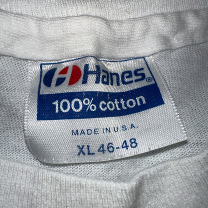 James Taylor Never Die Young VTG T Shirt 80s Hanes XL Howling Wolf RARE Concert