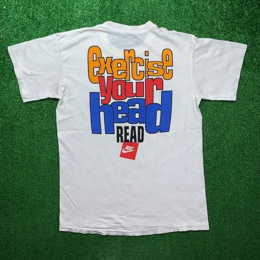 Ghost Writer Promo Vintage Nike T Shirt USA Rare Movie Rap TV Show 90s OG Memory