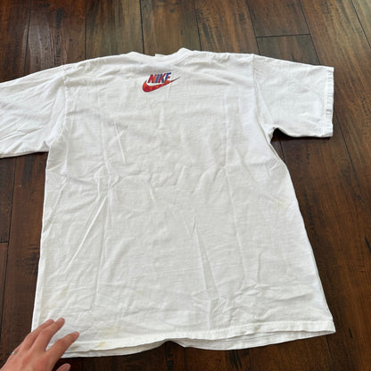 Nike Urban Jungle Gym Vintage T Shirt Spike Lee 90s Swoosh Basic Tee Movie Promo