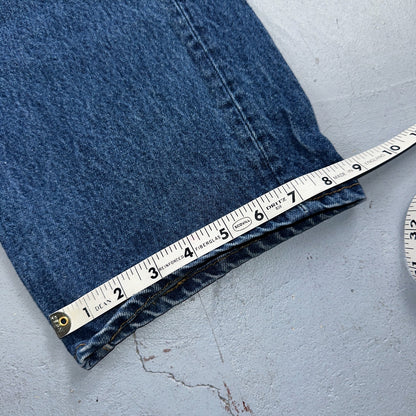 Levis 501 Vintage 80s USA XX Straight Leg Jeans Blue Med Wash 42x33 Act 37x28