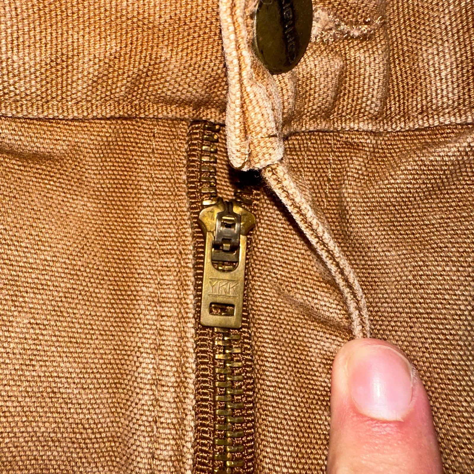 Carhartt VTG Double Knee Carpenter Pants Y2K B01 B136 BRN Brown 40x30 Act 39x29