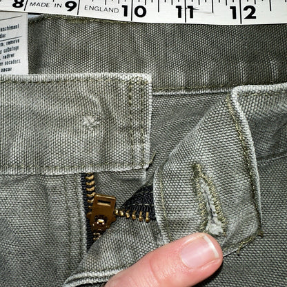Carhartt VTG Double Knee Carpenter Pants Mexico B01 B136 MOS Green Act 38x32