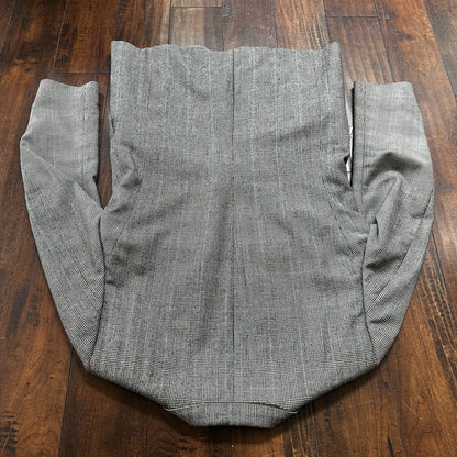 1970s 1980s Gray Oregon Wool Sport Jacket VTG Mens Suit 44 34x32 Rockabilly