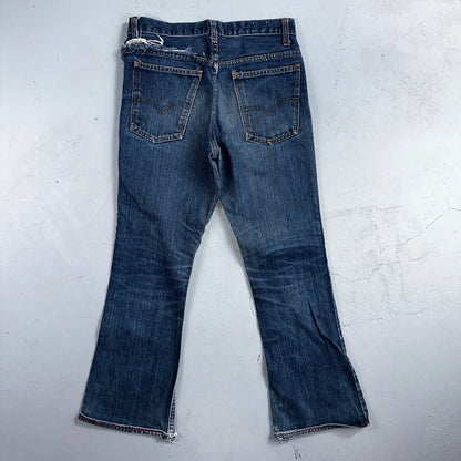 Levis 746 Vintage 70s USA Orange Tab Bootcut Flare Blue Bell Bottom Jeans 29x26
