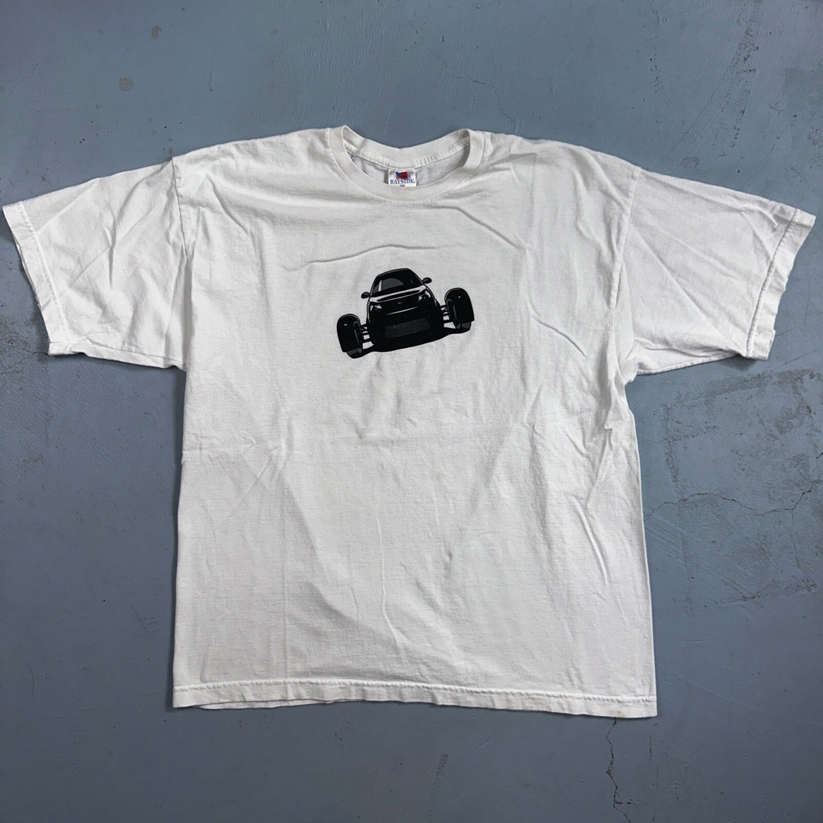 Elio Motors Racing Project VTG T Shirt Y2K Nascar Promo Cars Race Sports XL