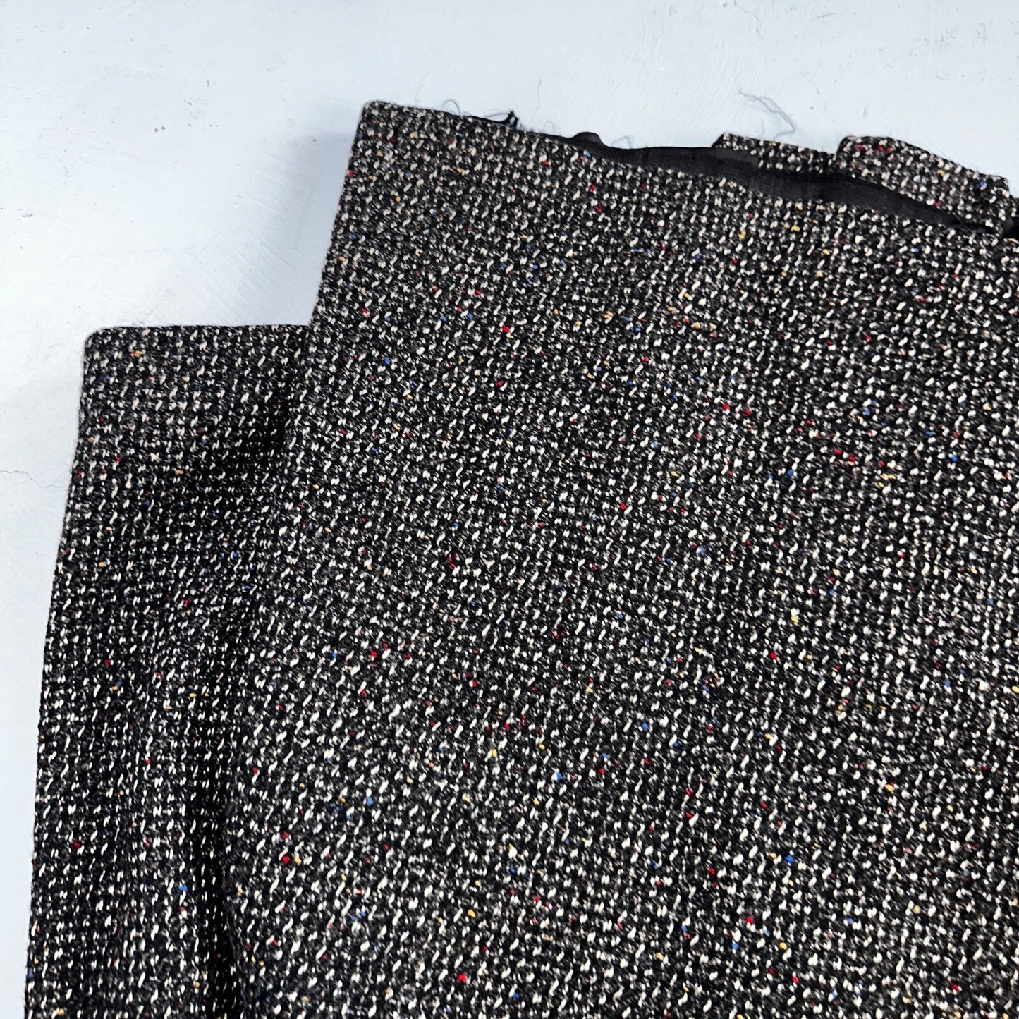 Sherwood of Ohio Jacket Pea Coat 1970s Cloak USA 70s Rockabilly Speckle Wool