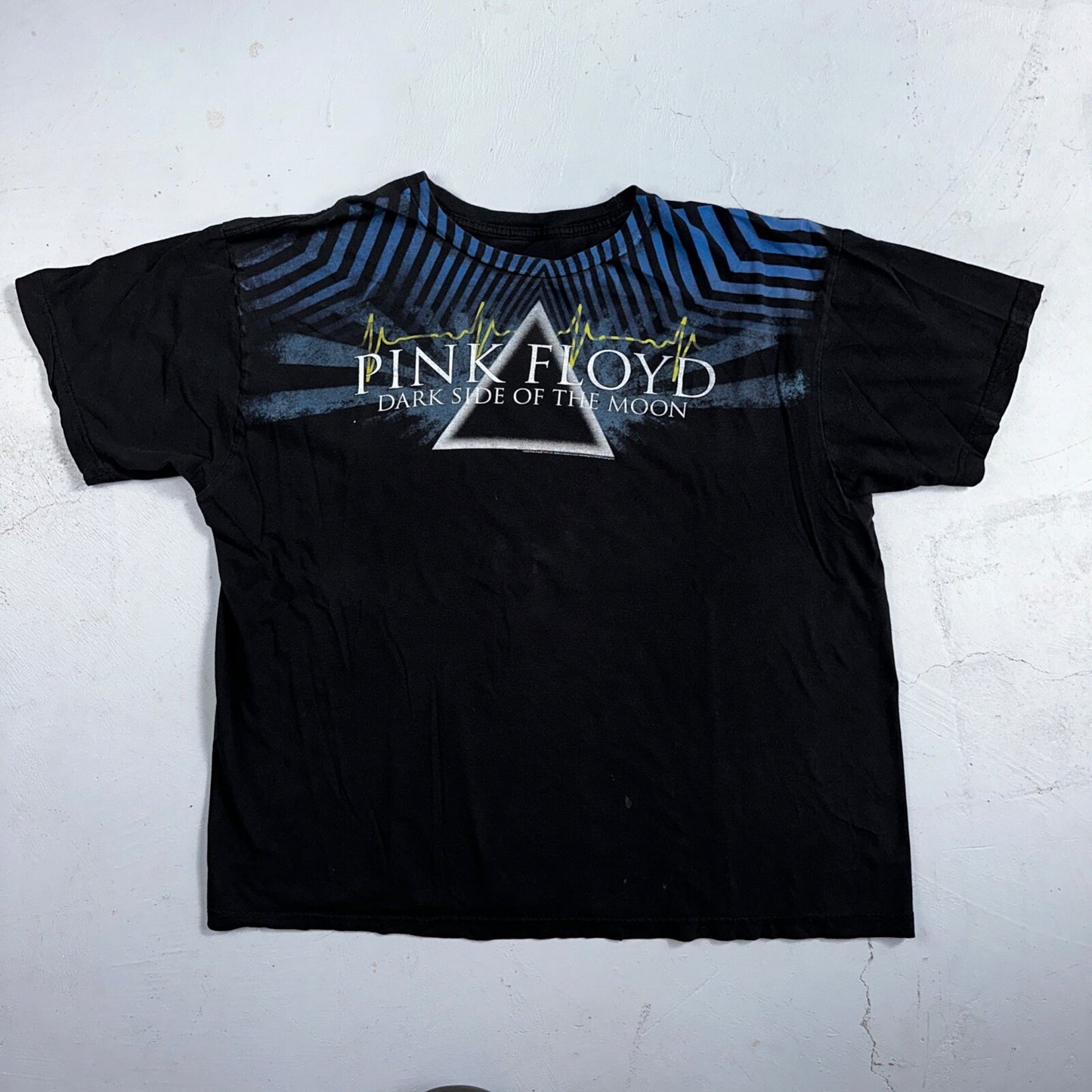 Pink Floyd Music Band 2008 VTG T Shirt Y2K Classic Rock Dark Side Of Moon