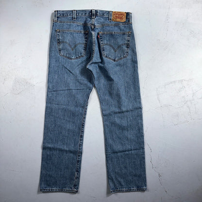 Levis 501 Vintage Y2K XX Straight Leg Jeans 38x32 Med Wash 2000s Act 35x30
