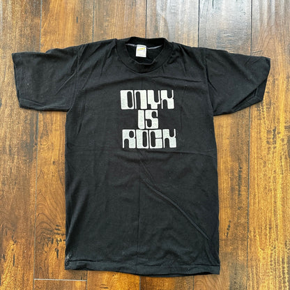 ONYX is Rock 1970s Vintage T Shirt Heavy Metal Music Funny Humor 70s Stones