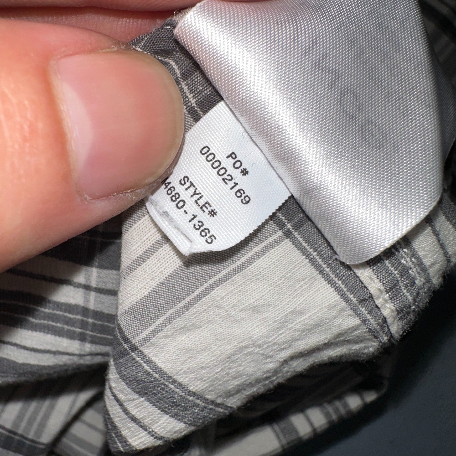 Vince Men’s Sz XL Plaid Sport Shirt Linen Blend Long Sleeve Button Down