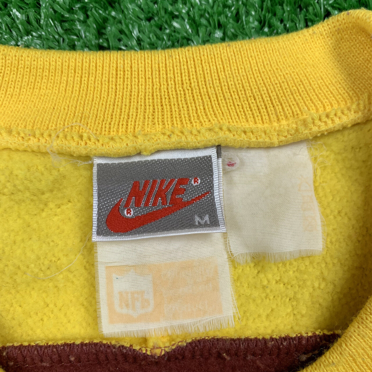 Nike Vintage Sweatshirt T Shirt NFL Skyline 80s Football Redskins Washington 90s