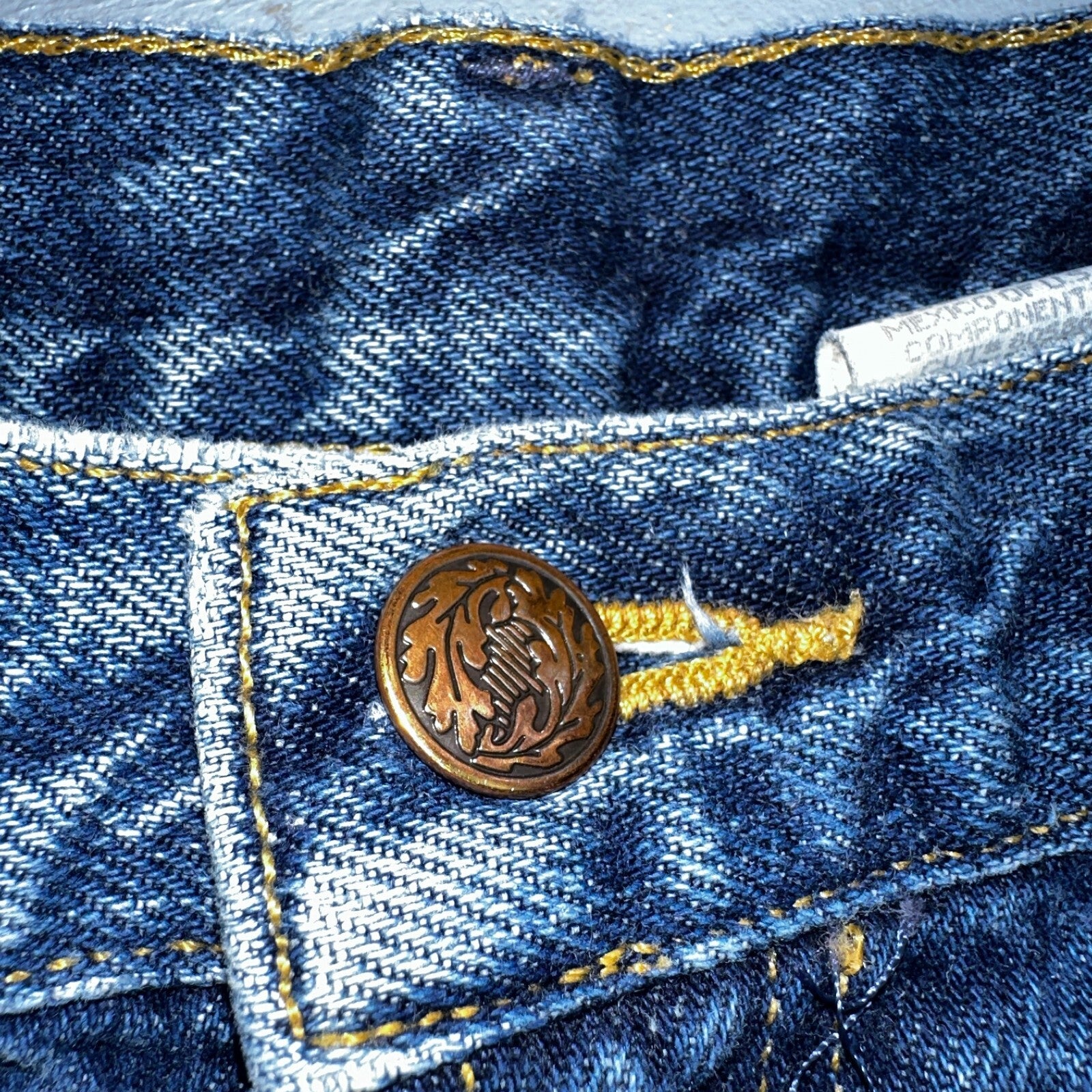 CINCH Slim Leg Jeans Men’s 34X34 Blue Wash Denim Western VTG 90s Cowboy