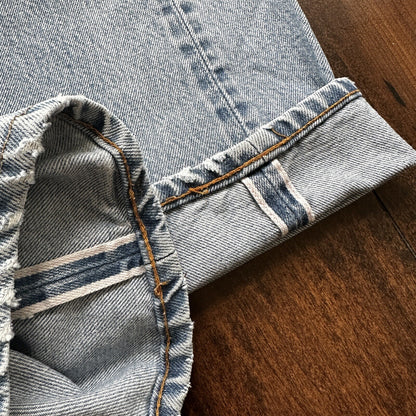 Levis Vintage 80s Redline Selvedge USA 501 XX Jeans 66 70s 36x32 Act 32x28