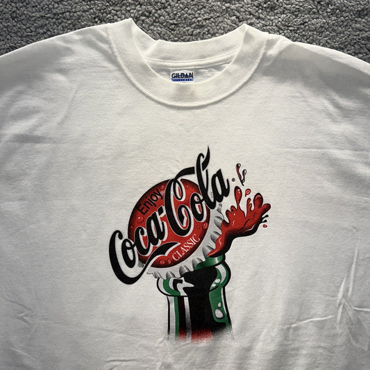 Coca Cola Pepsi Vintage T Shirt Y2K Code Red Soda Cola 90s Basketball Sports