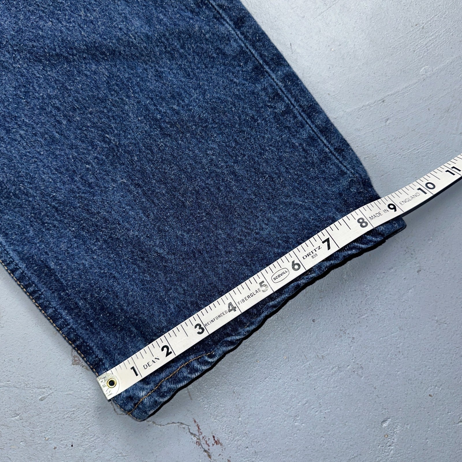 Levis 501 Vintage 90s USA XX Straight Leg Jeans Blue Med Wash 44x32 Act 40x29