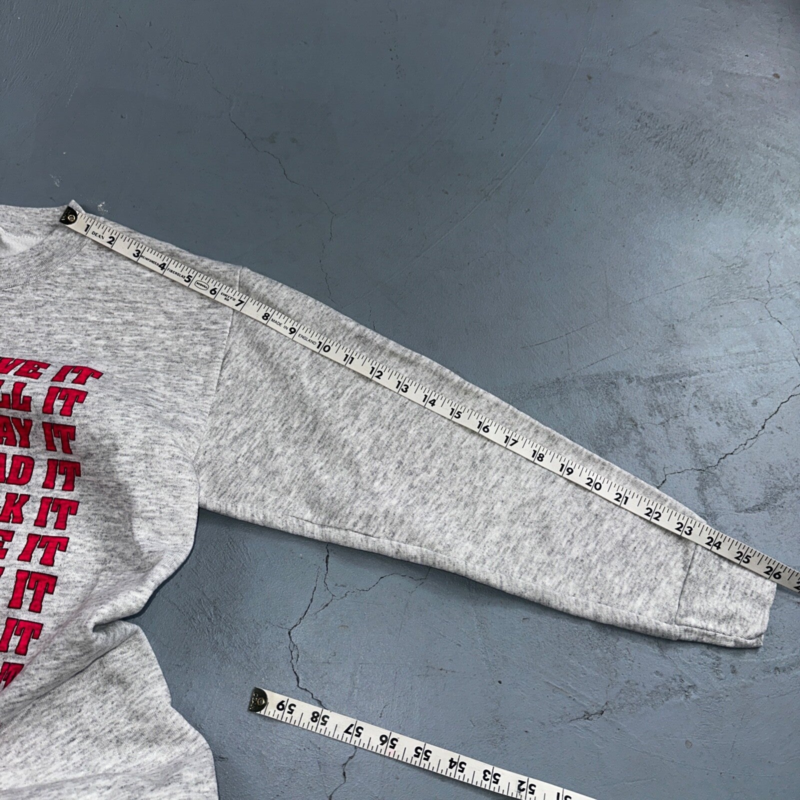 Do It Gods Way Sweatshirt 90s VTG Crewneck Gray Jesus 1992 Rare Love Pray