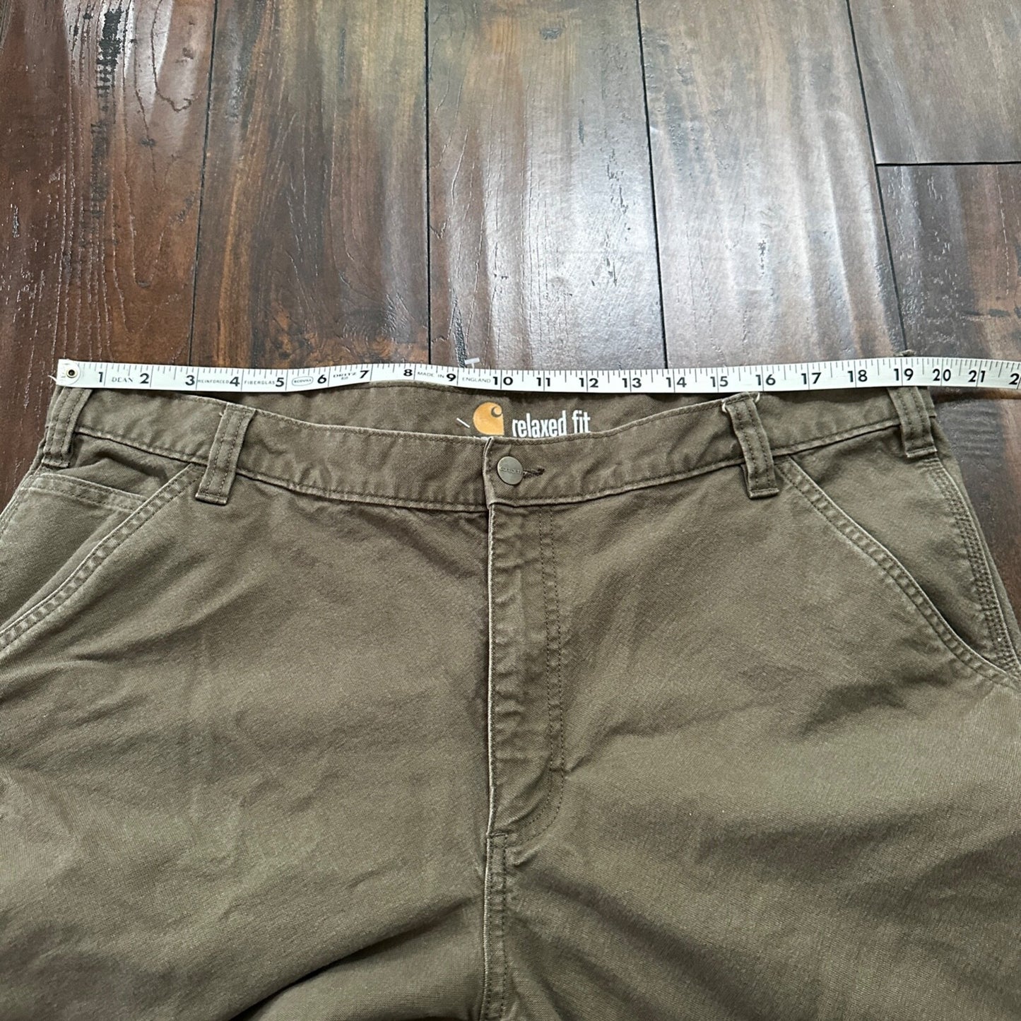 Carhartt Rugged Flex Pants Mens 40x30 Relaxed Fit Duck Utility Work Carpenter