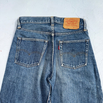 Levis 501 VTG 70s SS Redline Selvedge Jeans XX Altered Skinny Capri Act 27x25