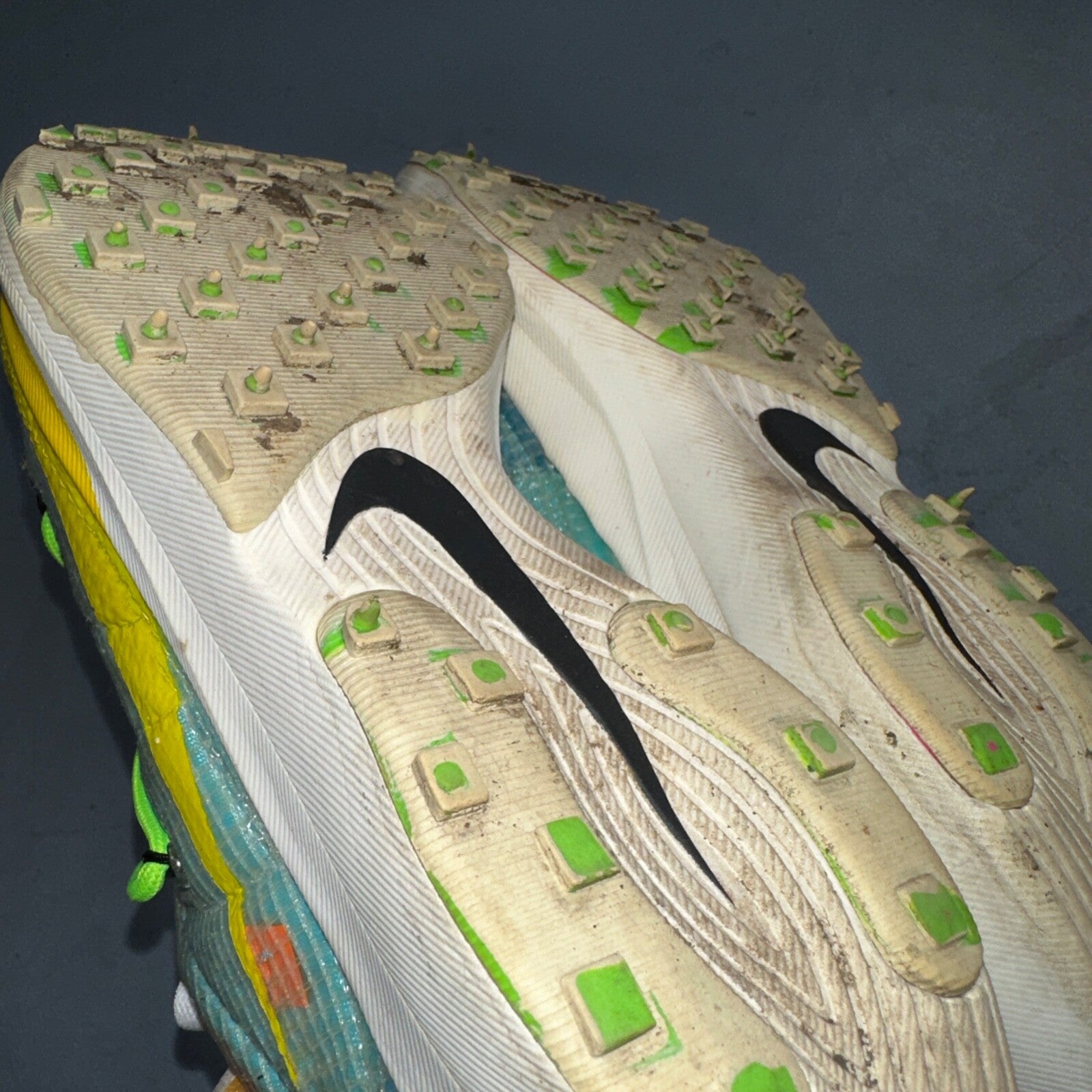 Nike Size 9W 7.5M Off White Virgil Abloh Vapor Street Polarized Blue CD8178-400