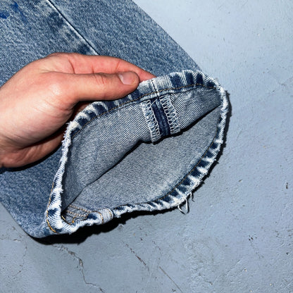 Levis 501 Vintage 90s XX Straight Leg Jeans Y2K Light Wash 36x34 Act 33x29