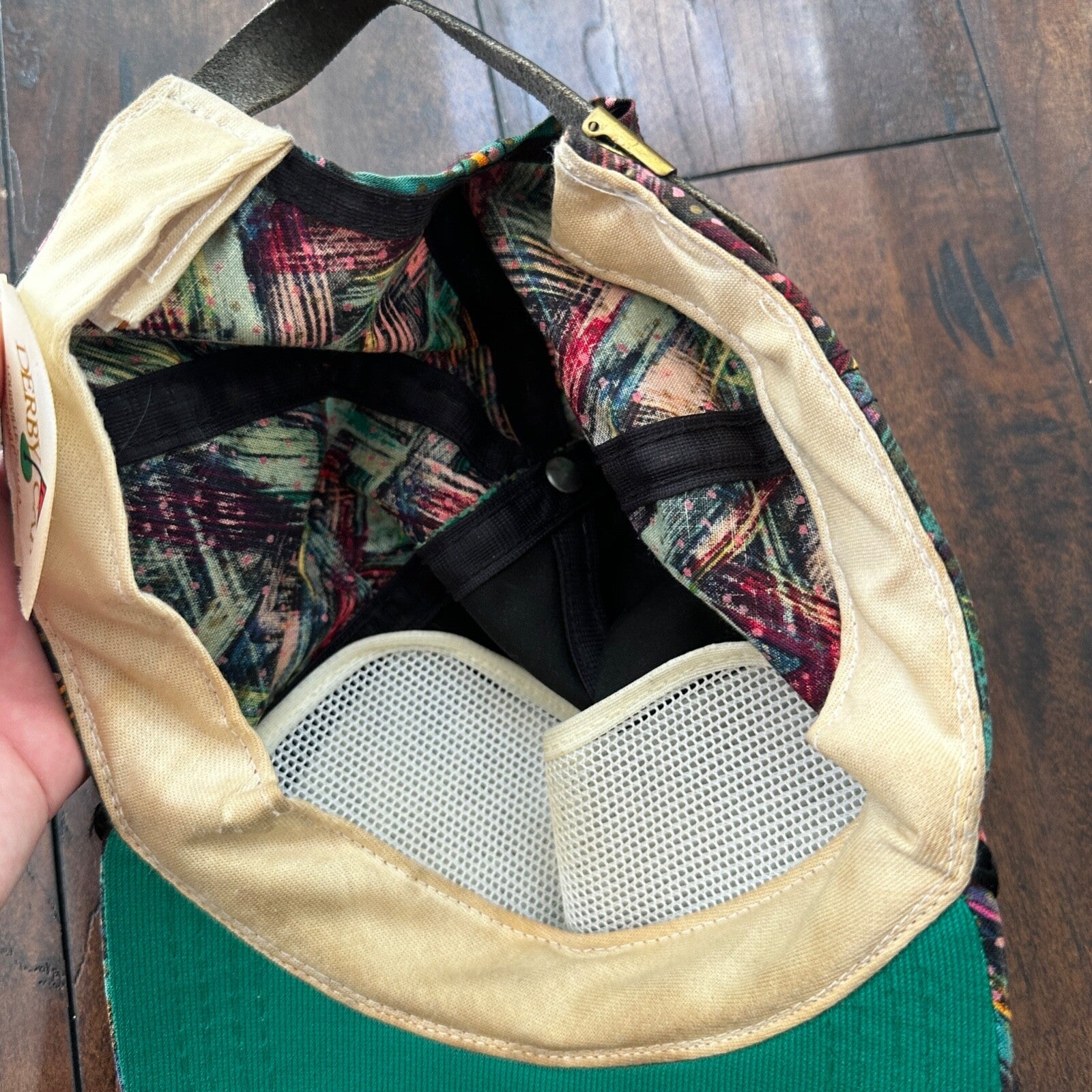 Elkorn Valley Disco Print Vintage Hat Cap Snapback 80s 90s USA Oregon Travel Rap