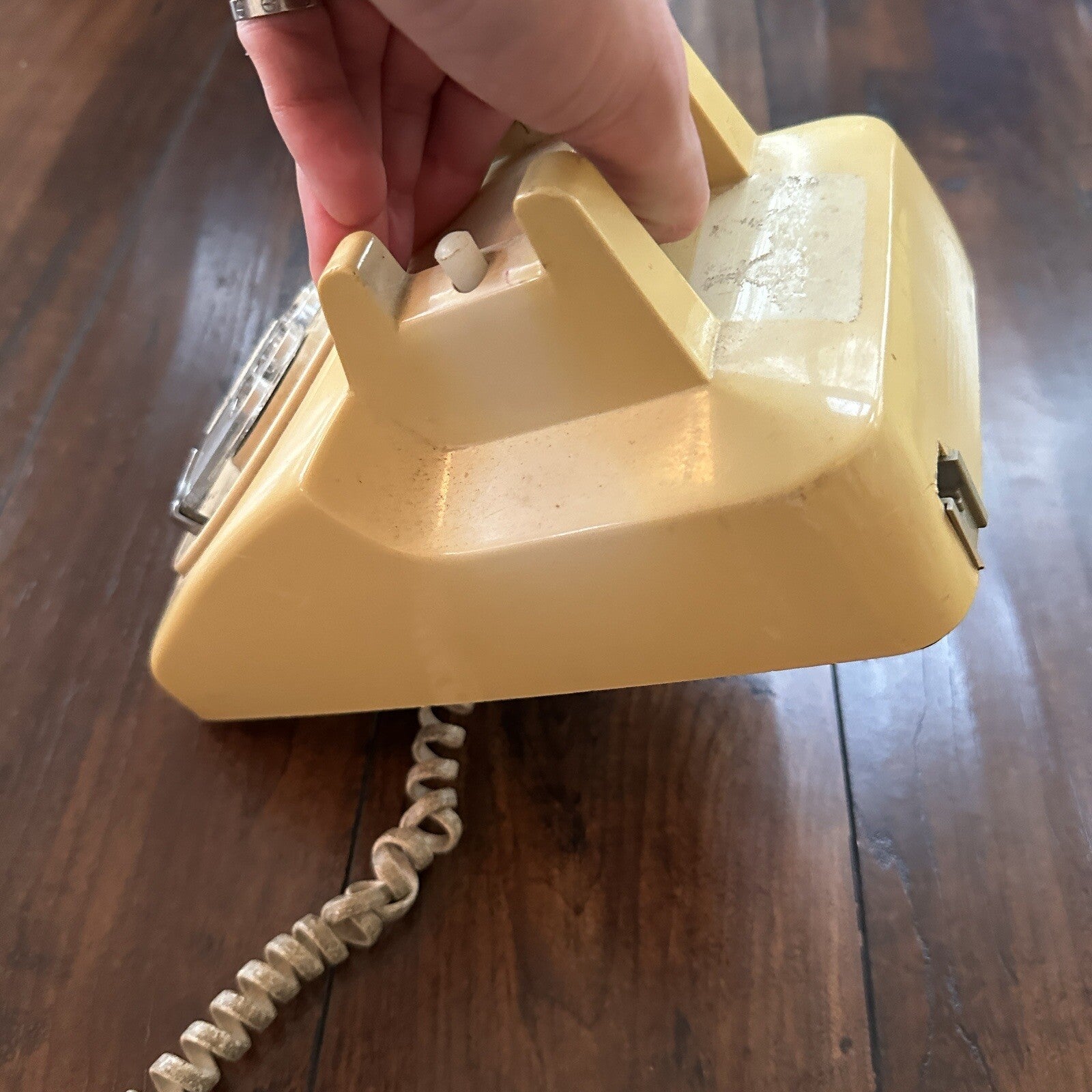 VTG Bell System Western Electric Beige Rotary Dial Desk Telephone 500 NE591 60s