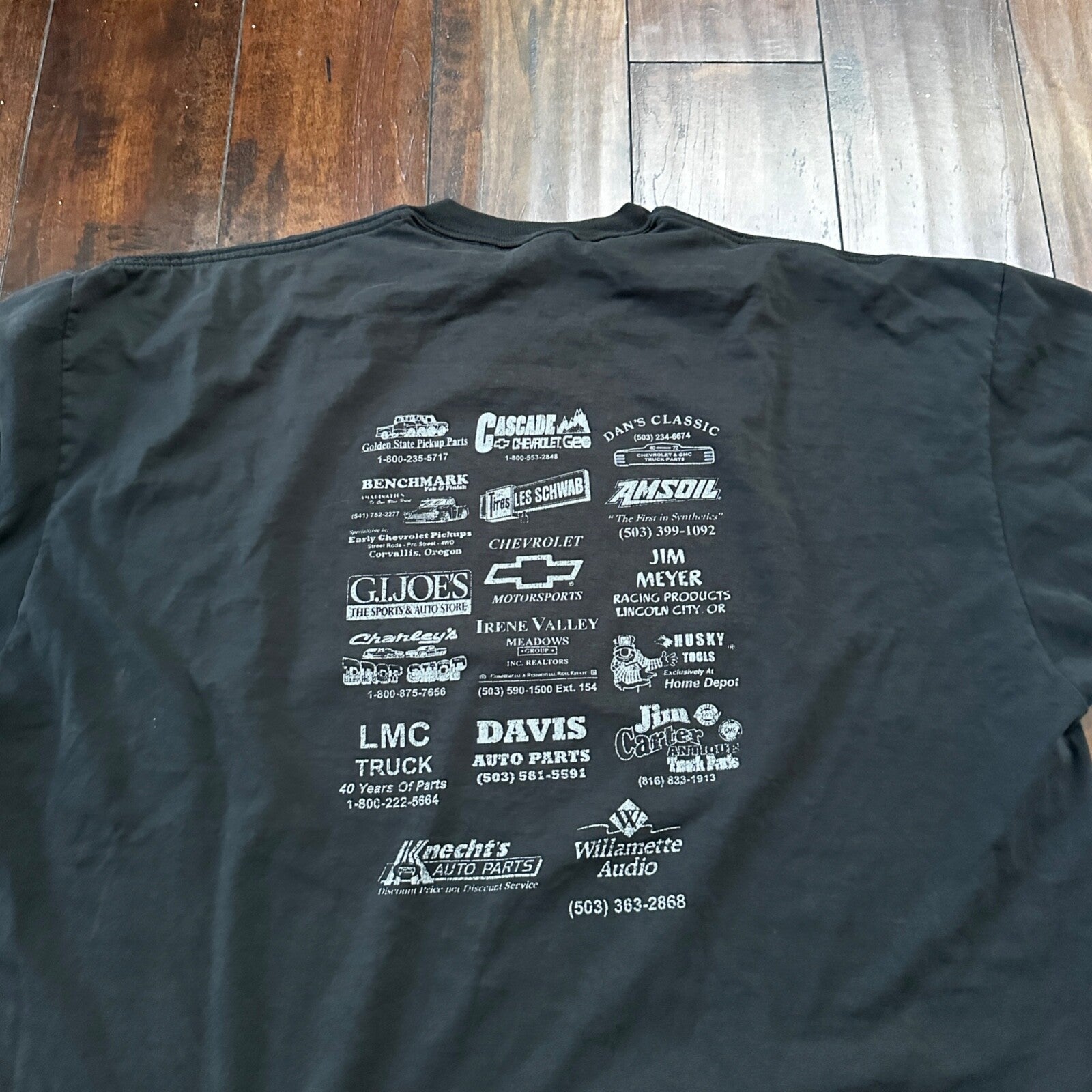 VTG T Shirt Classic Cars Driving Old Nascar Antique Salem Oregon 3XL PDX