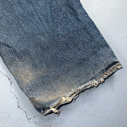 Levis 501 Vintage 70s SS Redline Selvedge USA XX Jeans Med Wash 48x30 Act 43x26