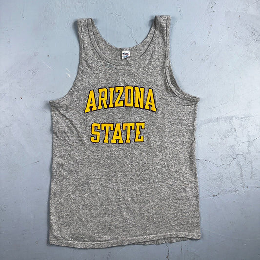 Champion 80s Arizona State VTG T Shirt ASU College University Track Tank Devils